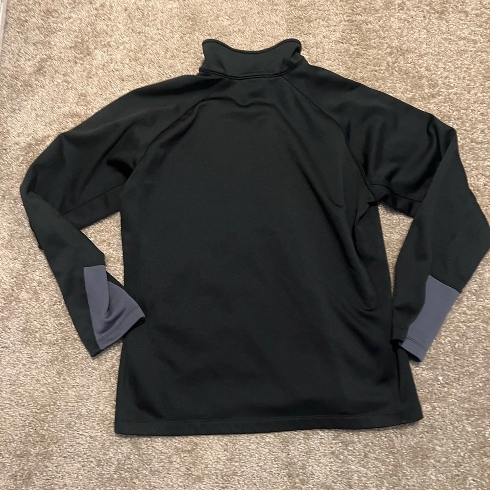 Nike men’s 1/4 zip black pullover XL‎